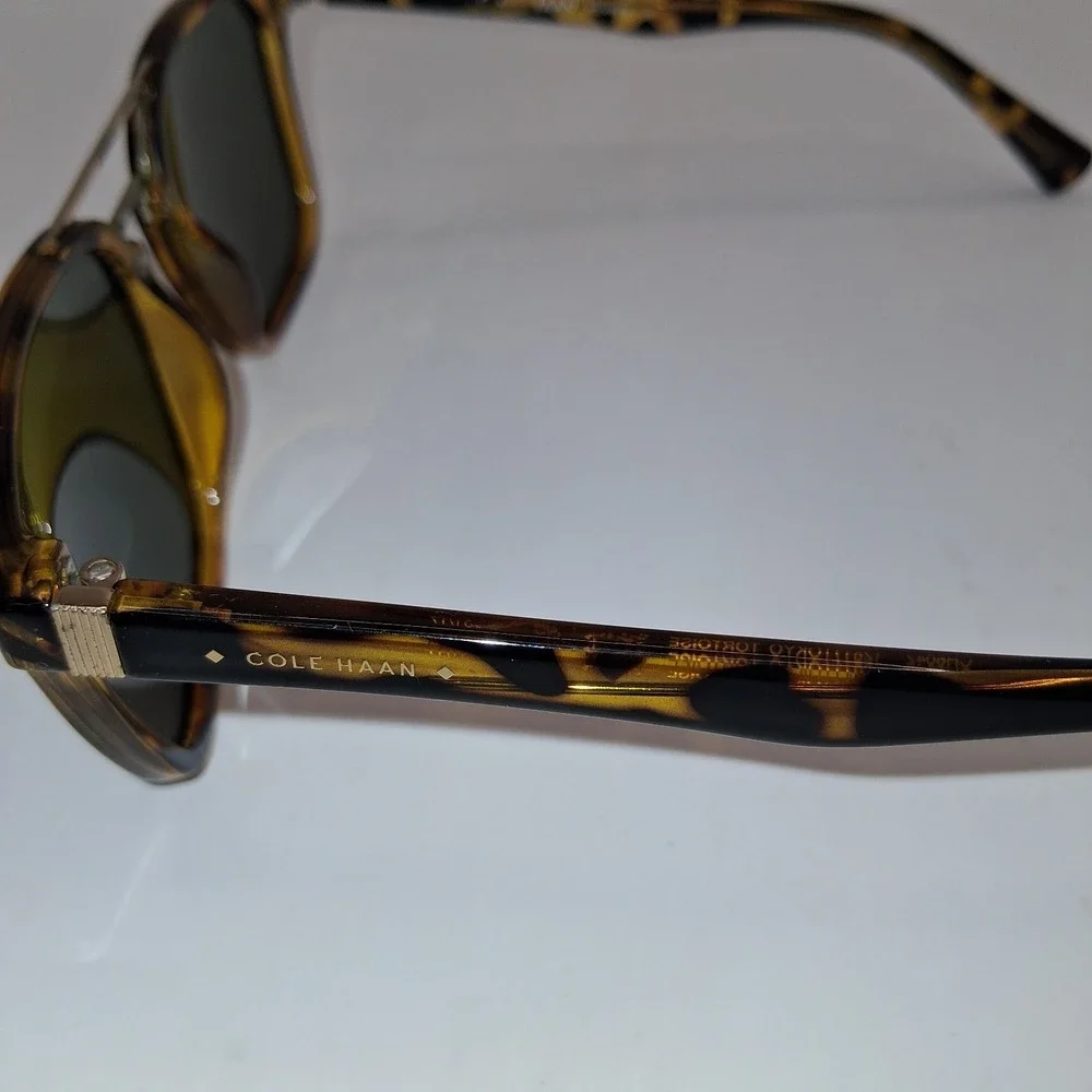Cole Haan CH6042 240 Sunglasses Dark Tort Polarized Gradient 54-19-140